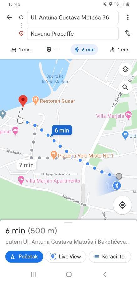 Frana Blue Apartment Split Zewnętrze zdjęcie